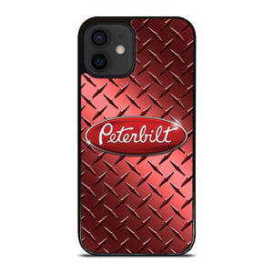 PETERBILT LOGO RED METAL iPhone 12 Mini Case