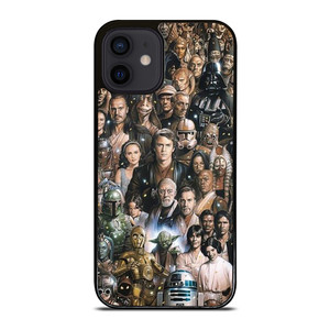STAR WARS CHARACTERS ART iPhone 12 Mini Case STAR WARS CHARACTERS ART iPhone 12 Mini Case