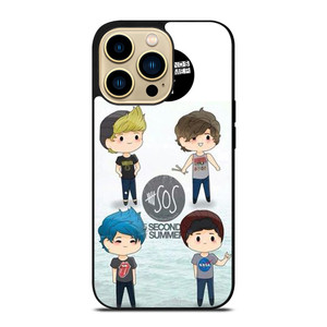 5 SECONDS OF SUMMER 5SOS CARTOON iPhone 14 Pro Max Case