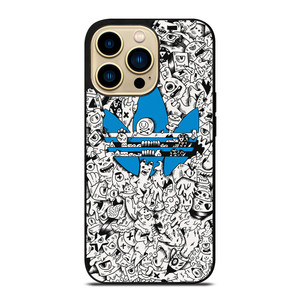 ADIDAS DOODLE DESIGN iPhone 14 Pro Max Case