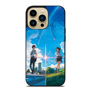 ANIME KIMI NO NAMAE WA YOUR NAME MOVIE MIRROR iPhone 14 Pro Max Case