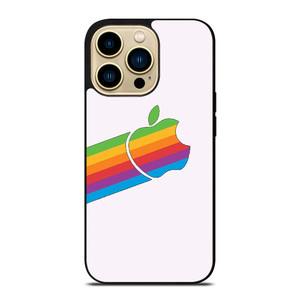 APPLE RETRO DESIGN WHITE iPhone 14 Pro Max Case