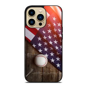 BASEBALL BALL AND FLAG iPhone 14 Pro Max Case BASEBALL BALL AND FLAG iPhone 14 Pro Max Case