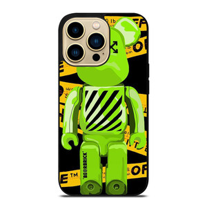 BEARBRICK X OFF WHITE iPhone 14 Pro Max Case BEARBRICK X OFF WHITE iPhone 14 Pro Max Case