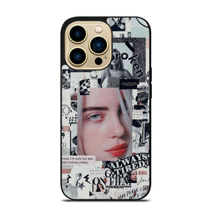 BILLIE EILISH COLLAGE 2 iPhone 14 Pro Max Case