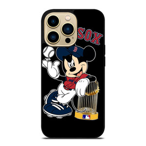 BOSTON RED SOX MICKEY MOUSE iPhone 14 Pro Max Case