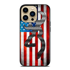 BROWNING CAMO AMERICAN FLAG iPhone 14 Pro Max Case BROWNING CAMO AMERICAN FLAG iPhone 14 Pro Max Case