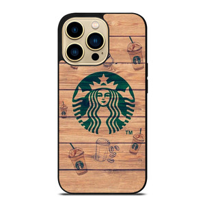 COFFEESHOP STARBUCK WOODEN LOGO iPhone 14 Pro Max Case COFFEESHOP STARBUCK WOODEN LOGO iPhone 14 Pro Max Case