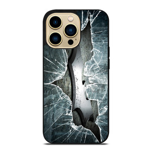 CRACKED OUT GLASS BATMAN THE DARK KNIGHT 2 iPhone 14 Pro Max Case