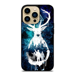 DEATHLY HALLOWS HARRY POTTER AQUARELL iPhone 14 Pro Max Case