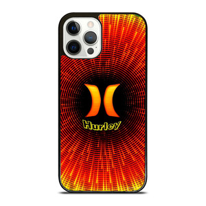 HURLEY ORANGE BLACK LOGO iPhone 12 Pro Case