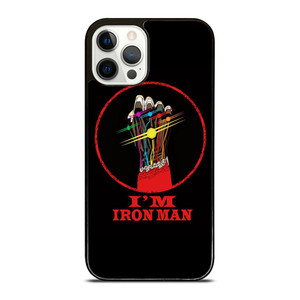 I AM IRON MAN INFINITY STONE iPhone 12 Pro Case