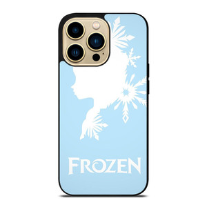 FROZEN LIGHT BLUE SILHOUETTE iPhone 14 Pro Max Case