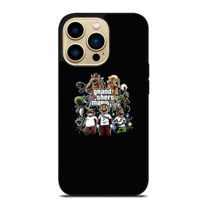GRAND THEFT FIVE GTA 5 MARIO BROSS iPhone 14 Pro Max Case