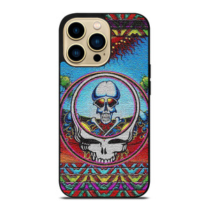 GRATEFUL DEAD SKULL FLORAL iPhone 14 Pro Max Case GRATEFUL DEAD SKULL FLORAL iPhone 14 Pro Max Case
