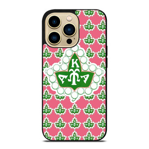 HOT AKA PINK AND GREEN iPhone 14 Pro Max Case