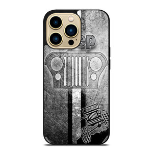 JEEP LOGO SILVER iPhone 14 Pro Max Case JEEP LOGO SILVER iPhone 14 Pro Max Case