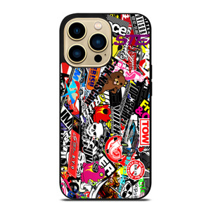 JMD STYLE VINILO STICKER BOMB iPhone 14 Pro Max Case