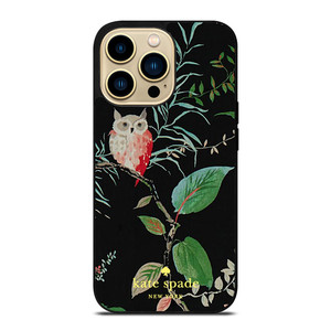KATE SPADE OWLISH BLACK iPhone 14 Pro Max Case