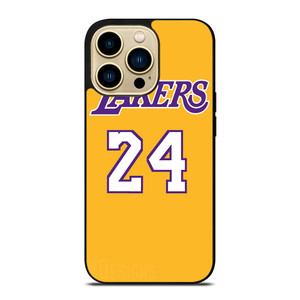 LA LAKERS JERSEY 24 KOBE BRYANT iPhone 14 Pro Max Case