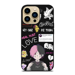 LIL PEEP STICKER COLLECTION iPhone 14 Pro Max Case