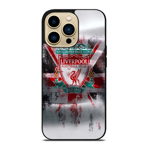LIVERPOOL FC LOGO ENGLAND FLAG iPhone 14 Pro Max Case