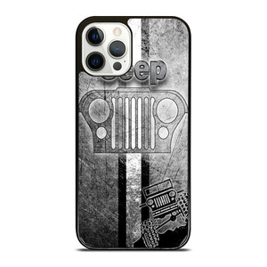 JEEP LOGO SILVER iPhone 12 Pro Case JEEP LOGO SILVER iPhone 12 Pro Case