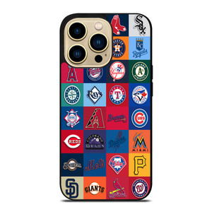 MAJOR BASEBALL LEAGUE CLUB COLLAGE iPhone 14 Pro Max Case