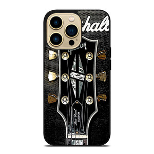 MARSHALL X GIBSON GUITAR HEADSTOCK iPhone 14 Pro Max Case MARSHALL X GIBSON GUITAR HEADSTOCK iPhone 14 Pro Max Case