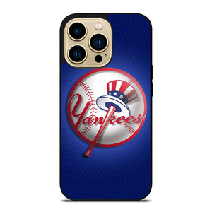 NEW YORK YANKEES RETRO LOGO iPhone 14 Pro Max Case NEW YORK YANKEES RETRO LOGO iPhone 14 Pro Max Case