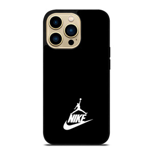 NIKE AIR JORDAN SIMPLE LOGO BLACK iPhone 14 Pro Max Case