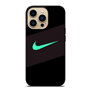 NIKE LIGHT GREEN LOGO iPhone 14 Pro Max Case