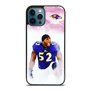 BALTIMORE RAVENS RAY LEWIS 52 iPhone 12 Pro Max Case BALTIMORE RAVENS RAY LEWIS 52 iPhone 12 Pro Max Case