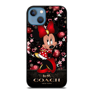 MINNIE MOUSE COACH FLOWERS iPhone 13 Case
