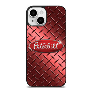 PETERBILT LOGO RED METAL iPhone 13 Mini Case
