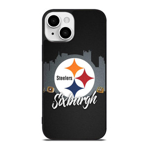 PITTSBURGH STEELERS LOGO NFL iPhone 13 Mini Case PITTSBURGH STEELERS LOGO NFL iPhone 13 Mini Case