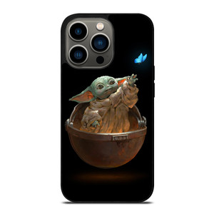 BABY YODA BUTTERFLY STAR WARS iPhone 13 Pro Case BABY YODA BUTTERFLY STAR WARS iPhone 13 Pro Case
