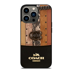 COACH NEW YORK LOGO iPhone 13 Pro Case COACH NEW YORK LOGO iPhone 13 Pro Case