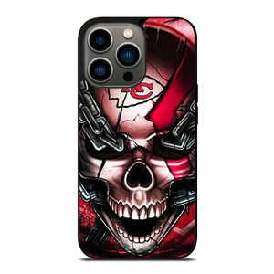 KANSAS CITY CHIEFS SKULL iPhone 13 Pro Case