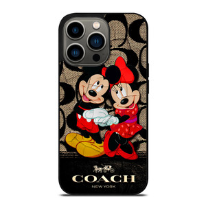 MICKEY MINNIE MOUSE COACH iPhone 13 Pro Case MICKEY MINNIE MOUSE COACH iPhone 13 Pro Case