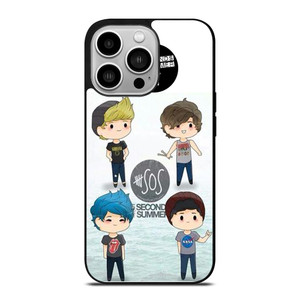 5 SECONDS OF SUMMER 5SOS CARTOON iPhone 14 Pro Case