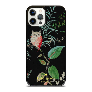 KATE SPADE OWLISH BLACK iPhone 12 Pro Case