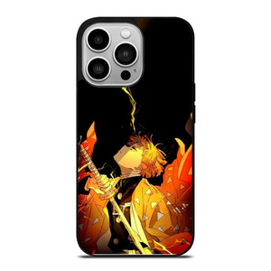 ANIME DEMON HUNTERKIMETSU NO YAIBA SHUIGETSU YELLOW THUNDER iPhone 14 Pro Case