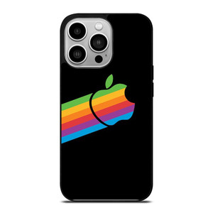 APPLE RETRO DESIGN BLACK iPhone 14 Pro Case
