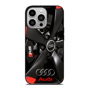AUDI VELG LOGO BLACK iPhone 14 Pro Case AUDI VELG LOGO BLACK iPhone 14 Pro Case