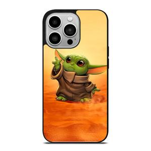 BABY YODA CARTOON STAR WARS iPhone 14 Pro Case