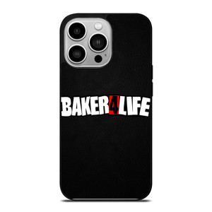 BAKER 4 LIFE LEATHER LOGO iPhone 14 Pro Case