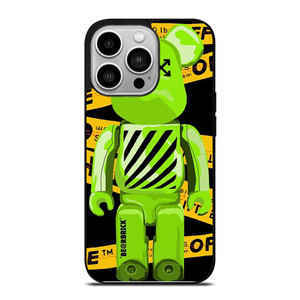 BEARBRICK X OFF WHITE iPhone 14 Pro Case BEARBRICK X OFF WHITE iPhone 14 Pro Case