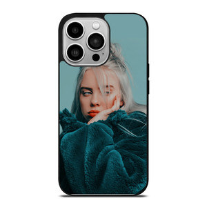 BILLIE EILISH GREEN FUR JACKET iPhone 14 Pro Case BILLIE EILISH GREEN FUR JACKET iPhone 14 Pro Case