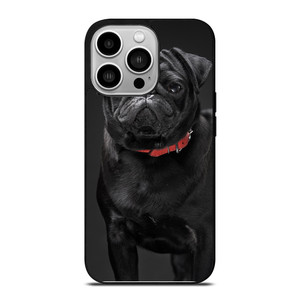BLACK PUG iPhone 14 Pro Case